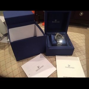 Swarovski Crystal Watch men/women.